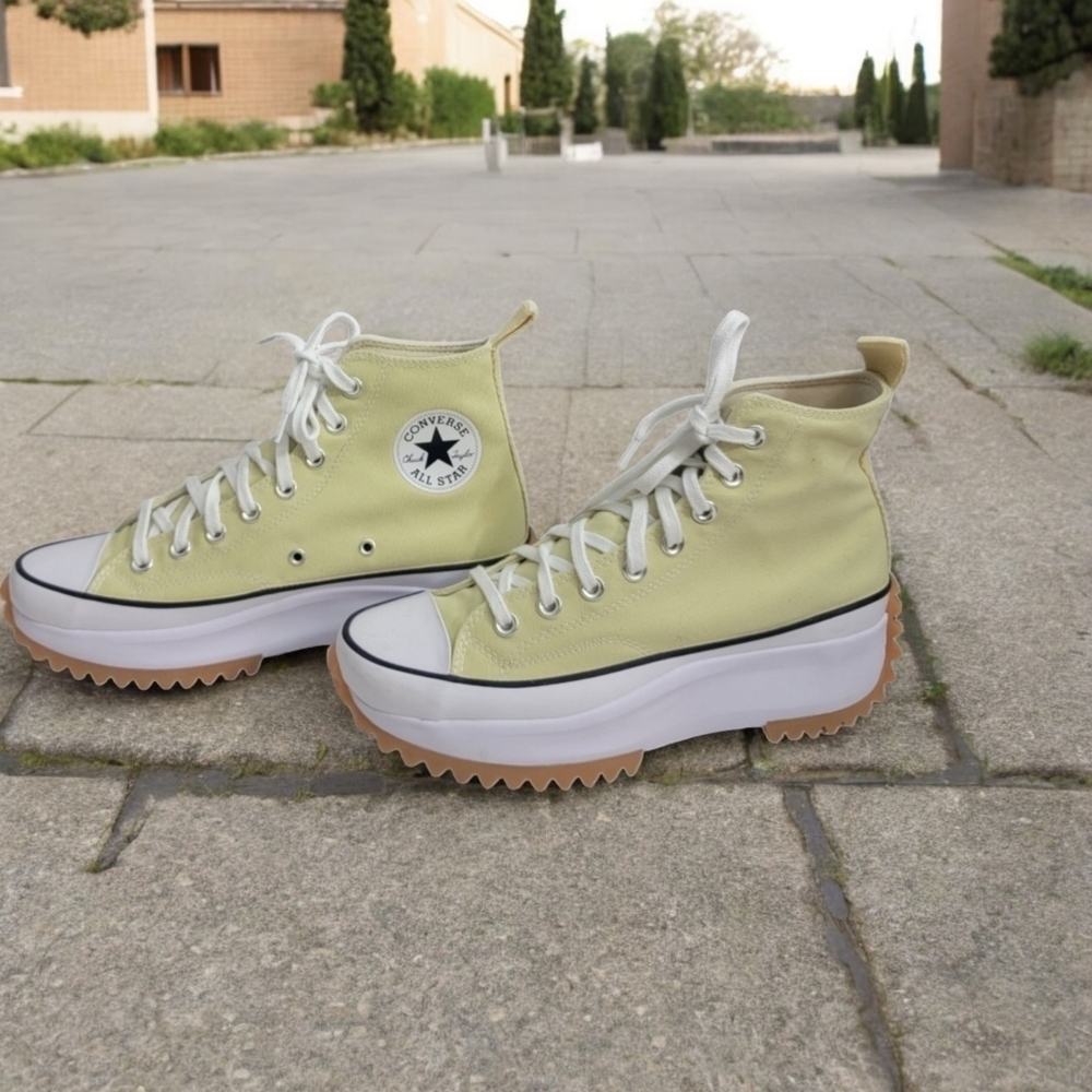 Converse Shoes tennis shoes  Run Star Unisex Men's 8 Women's 9.5. Worn once. - Picture 5 of 15